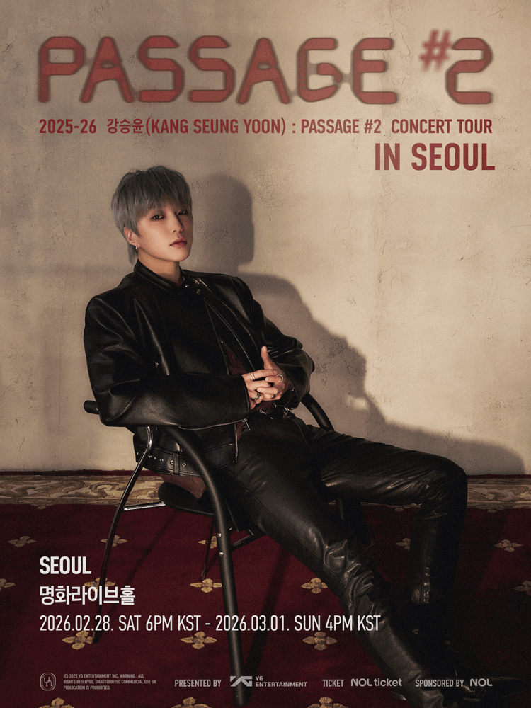 2025-26 강승윤(KANGSEUNGYOON) : PASSAGE ＃2 CONCERT TOUR IN SEOUL